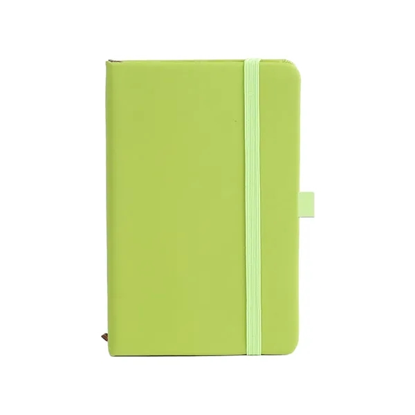 A6 Colorful Elastic Tie Carrying Notebook - A6 Colorful Elastic Tie Carrying Notebook - Image 8 of 13