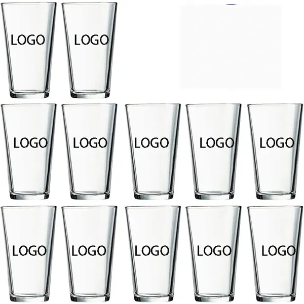Custom 16 oz Arc Pint Glass - Custom 16 oz Arc Pint Glass - Image 0 of 5