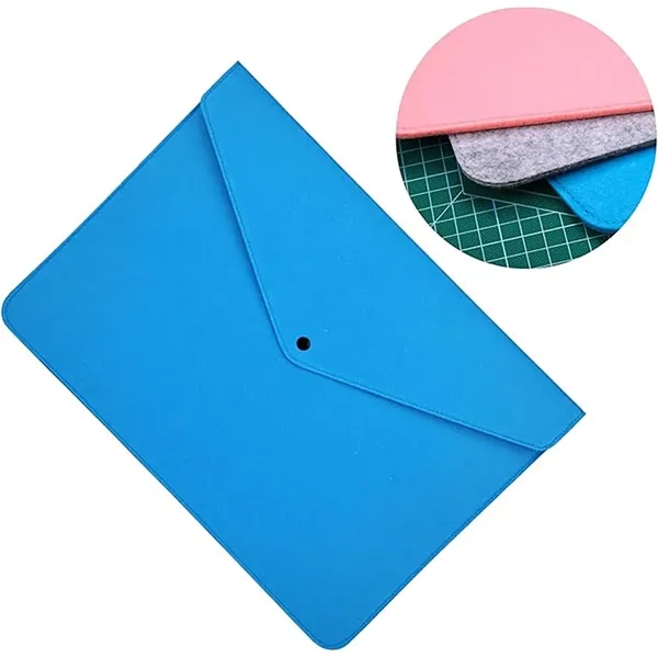 Felt A4 Document Bag Durable Briefcase - Felt A4 Document Bag Durable Briefcase - Image 2 of 6