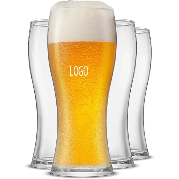 Personalized 16oz pilsner beer glasses - Personalized 16oz pilsner beer glasses - Image 0 of 3
