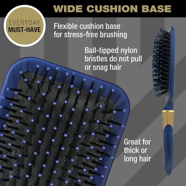 Velvet Touch Paddle Cushion hair brush - Velvet Touch Paddle Cushion hair brush - Image 1 of 4