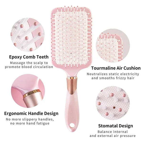 Velvet Touch Paddle Cushion hair brush - Velvet Touch Paddle Cushion hair brush - Image 4 of 4