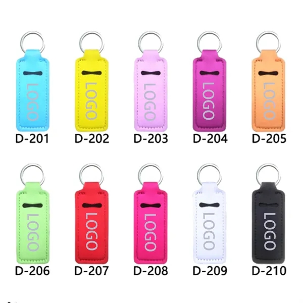 Square Portable Lipstick Case Keychain - Square Portable Lipstick Case Keychain - Image 0 of 1