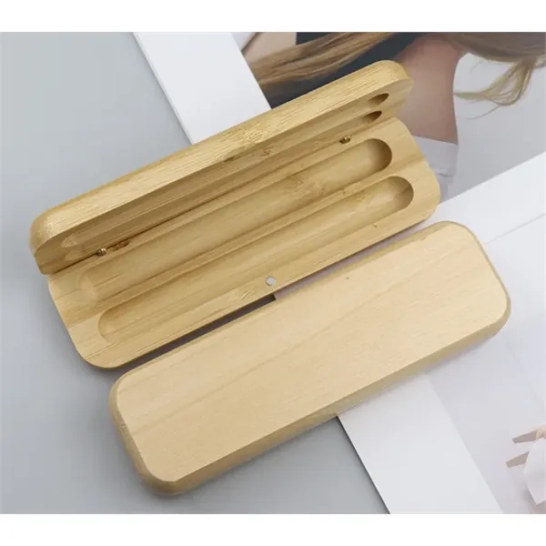 Custom Bamboo Pen Set Eco Friendly Corporate Gifts - Custom Bamboo Pen Set Eco Friendly Corporate Gifts - Image 2 of 3