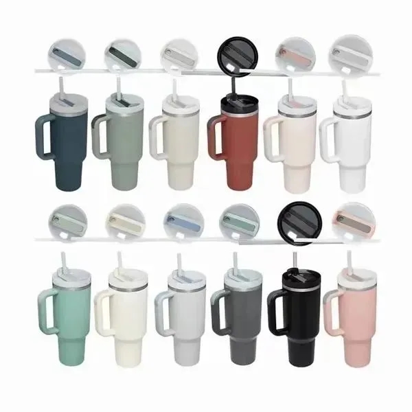 40oz Stainless Vacuum Insulated Tumbler with Lid and Straw - 40oz Stainless Vacuum Insulated Tumbler with Lid and Straw - Image 1 of 2