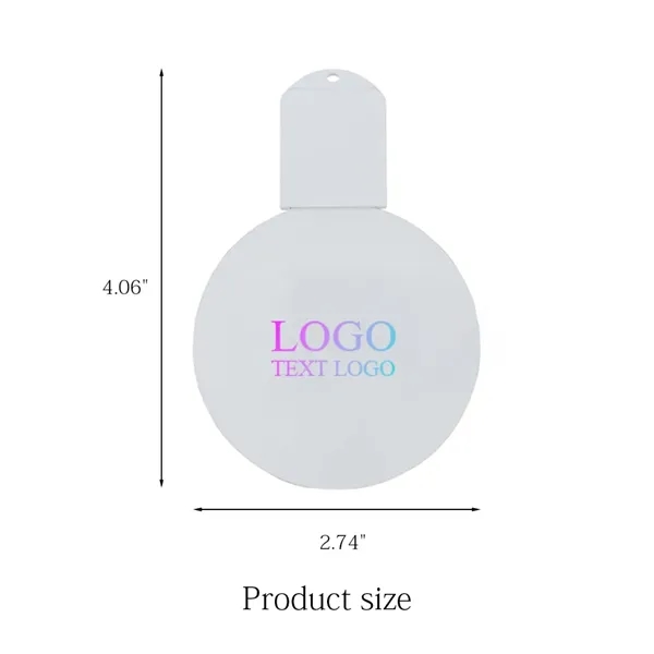 Full Color Holiday Light Acrylic Ornament - Full Color Holiday Light Acrylic Ornament - Image 1 of 13