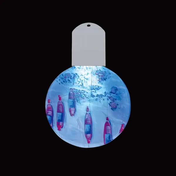 Full Color Holiday Light Acrylic Ornament - Full Color Holiday Light Acrylic Ornament - Image 8 of 13