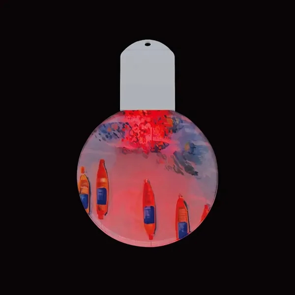 Full Color Holiday Light Acrylic Ornament - Full Color Holiday Light Acrylic Ornament - Image 9 of 13