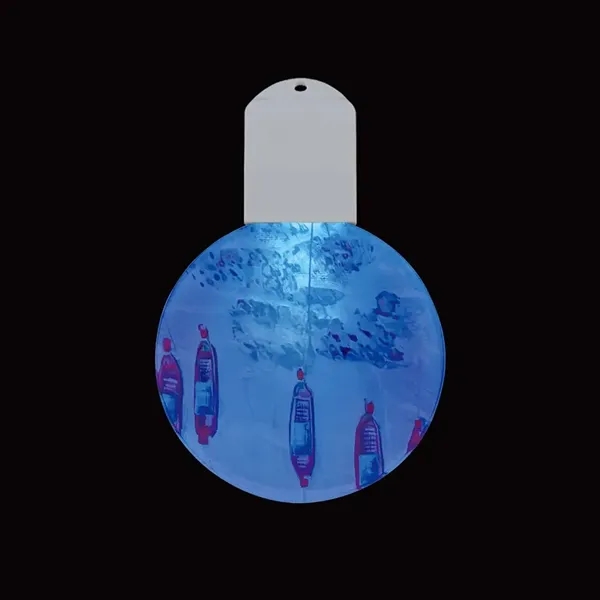 Full Color Holiday Light Acrylic Ornament - Full Color Holiday Light Acrylic Ornament - Image 11 of 13