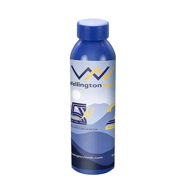 22 OZ Recycled RPET Aluminum Bottle With Low - Prile Lid - 22 OZ Recycled RPET Aluminum Bottle With Low - Prile Lid - Image 4 of 11