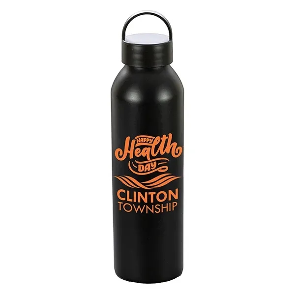 22 OZ Recycled RPET Aluminum Bottle With Carry Lid - 22 OZ Recycled RPET Aluminum Bottle With Carry Lid - Image 4 of 20