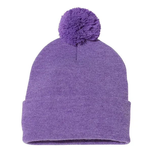 Sportsman 12" Pom-Pom Cuffed Beanie - Sportsman 12" Pom-Pom Cuffed Beanie - Image 36 of 52