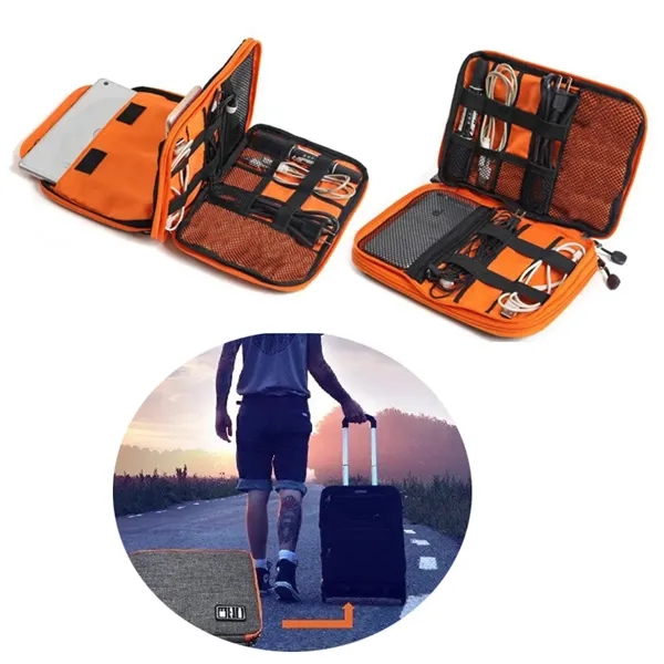 Travel Organizer Electronics Cord Case - Travel Organizer Electronics Cord Case - Image 1 of 3