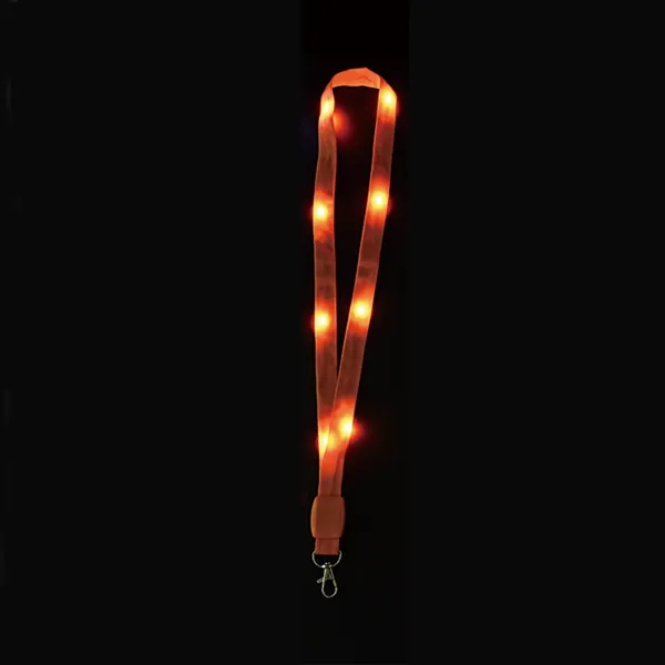 LED Light Up Lanyard Keychain - LED Light Up Lanyard Keychain - Image 3 of 6