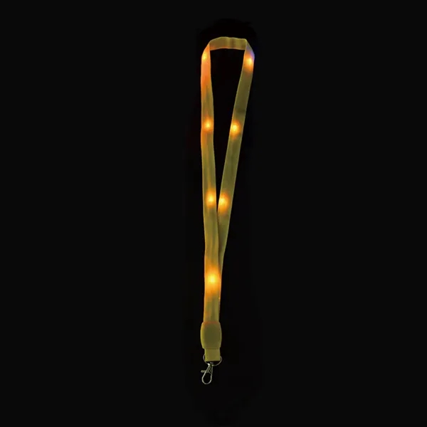 LED Light Up Lanyard Keychain - LED Light Up Lanyard Keychain - Image 5 of 6