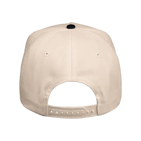 Valucap Five-Panel Twill Cap - Valucap Five-Panel Twill Cap - Image 8 of 25