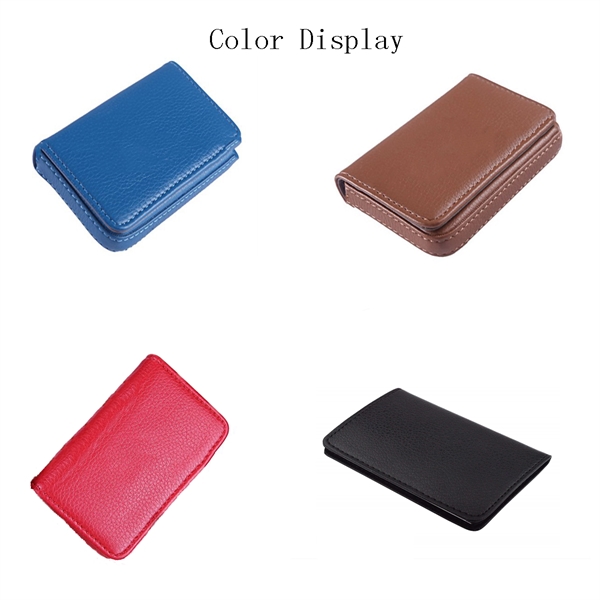 Leather Business Card Holder - Leather Business Card Holder - Image 1 of 2