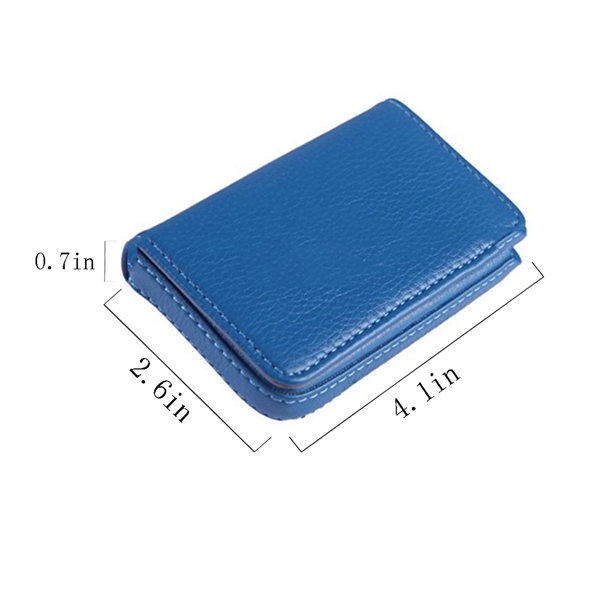 Leather Business Card Holder - Leather Business Card Holder - Image 2 of 2