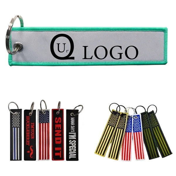 Customized Woven Keychain - Customized Woven Keychain - Image 0 of 1