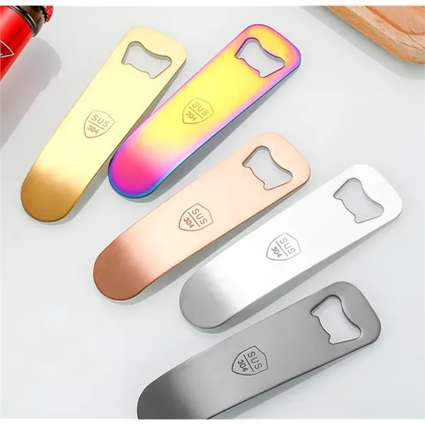 Stainless Steel Beer Bottle Opener - Stainless Steel Beer Bottle Opener - Image 0 of 5