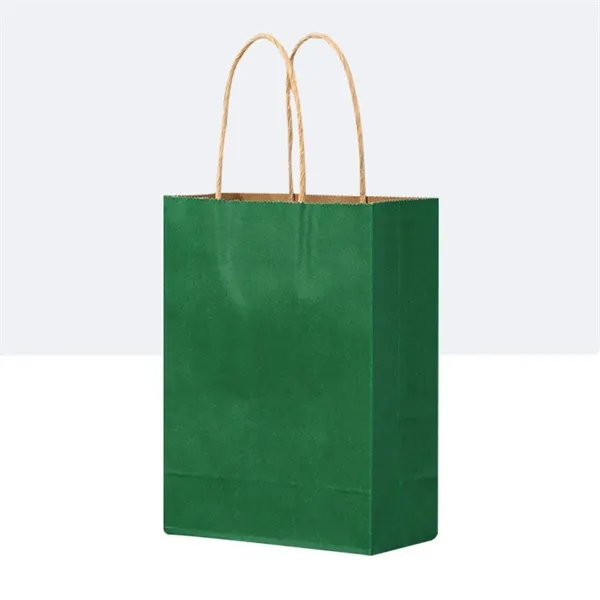 Kraft Paper Shopper Tote Bag - Kraft Paper Shopper Tote Bag - Image 2 of 4