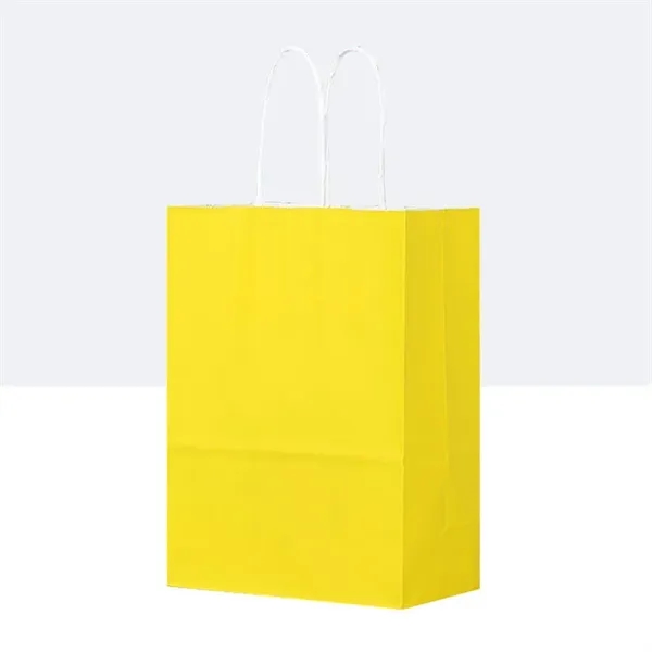 Kraft Paper Shopper Tote Bag - Kraft Paper Shopper Tote Bag - Image 4 of 4