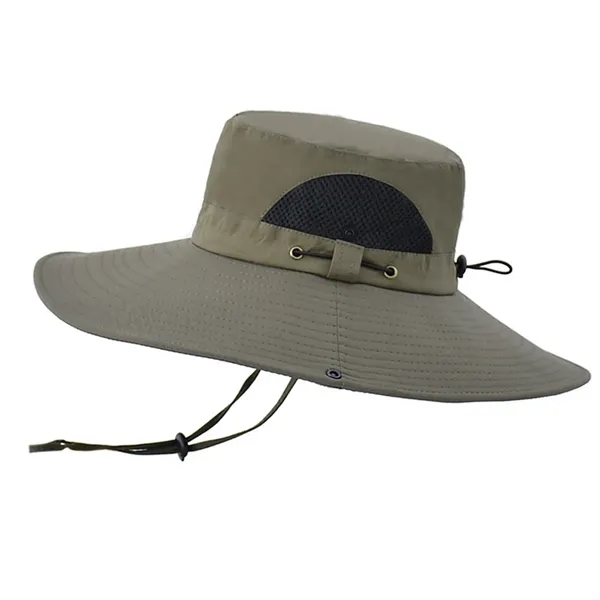Wide Brim Fisherman Sun Hat - Wide Brim Fisherman Sun Hat - Image 2 of 4