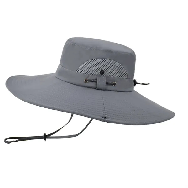 Wide Brim Fisherman Sun Hat - Wide Brim Fisherman Sun Hat - Image 4 of 4