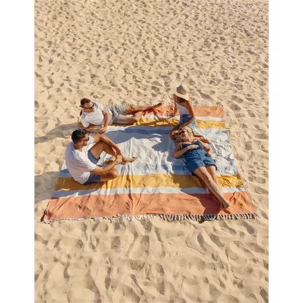 Big Beachy ™ Blanket  - Sunrise Stripes - Big Beachy ™ Blanket  - Sunrise Stripes - Image 1 of 1