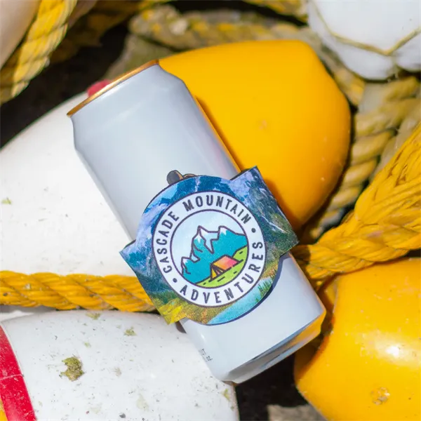 Full Color Round Slap Wrap™ Can Can Cooler - Full Color Round Slap Wrap™ Can Can Cooler - Image 0 of 10
