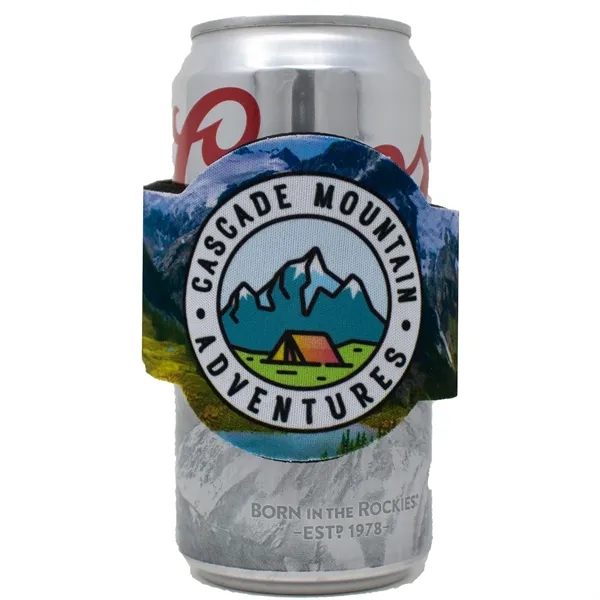 Full Color Round Slap Wrap™ Can Can Cooler - Full Color Round Slap Wrap™ Can Can Cooler - Image 3 of 10