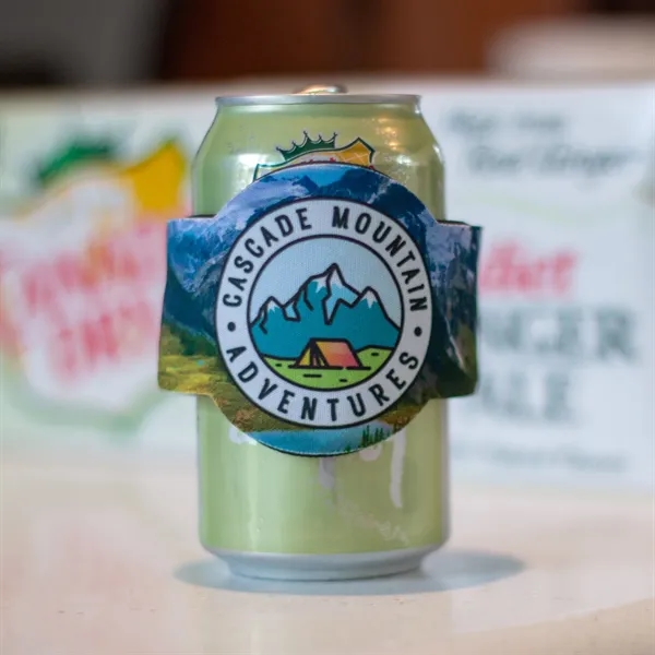 Full Color Round Slap Wrap™ Can Can Cooler - Full Color Round Slap Wrap™ Can Can Cooler - Image 2 of 10