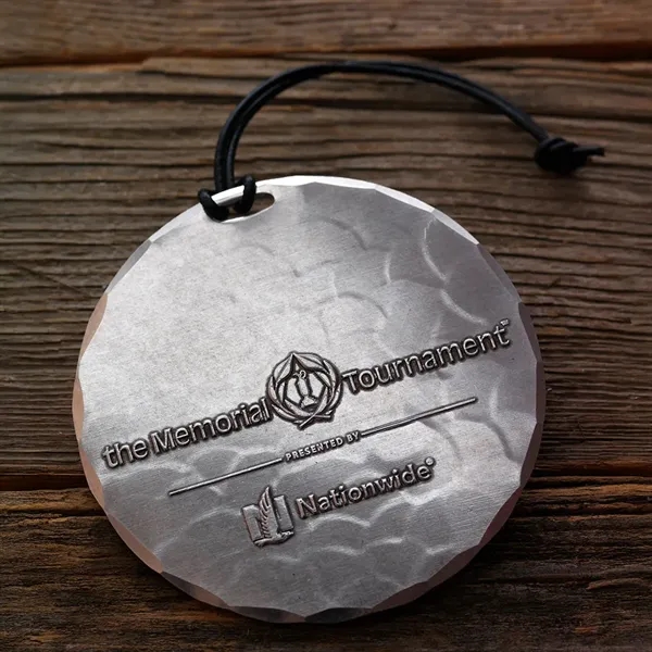 Wexford Round Metal Luggage Tag - Wexford Round Metal Luggage Tag - Image 0 of 6