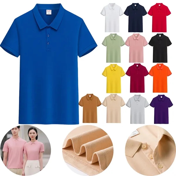 Short-sleeve Polo Shirt - Short-sleeve Polo Shirt - Image 1 of 15