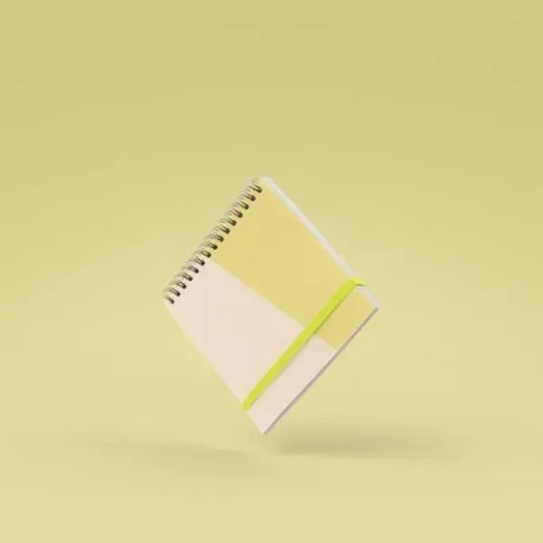 SQUARE NOTEBOOK - SMALL - COIL - SOLID COVER - SQUARE NOTEBOOK - SMALL - COIL - SOLID COVER - Image 0 of 3