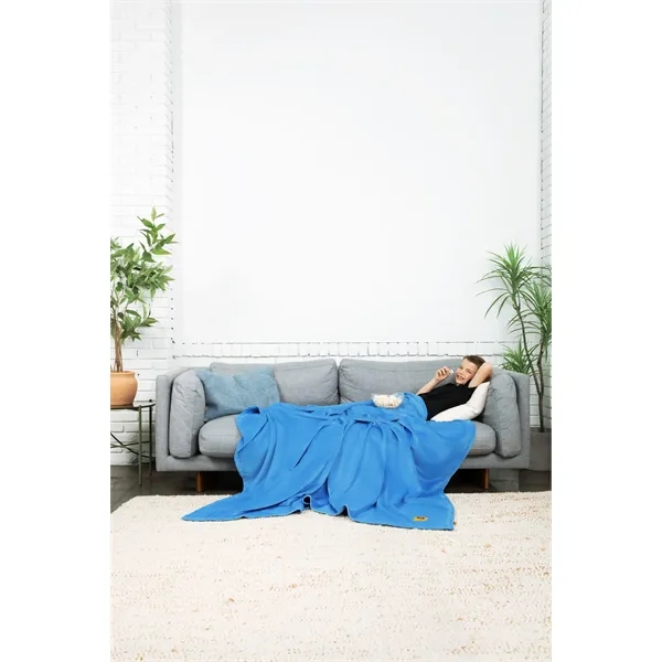 Kids Original Stretch ™ Blanket - Ocean Blue 6 x 6 - Kids Original Stretch ™ Blanket - Ocean Blue 6 x 6 - Image 2 of 2