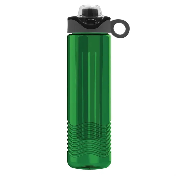 Wave 24 oz. Water Bottles - Drink Thru Snap On & Infuser - Wave 24 oz. Water Bottles - Drink Thru Snap On & Infuser - Image 4 of 8