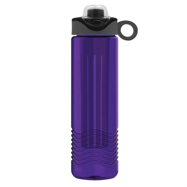 Wave 24 oz. Water Bottles - Drink Thru Snap On & Infuser - Wave 24 oz. Water Bottles - Drink Thru Snap On & Infuser - Image 6 of 8