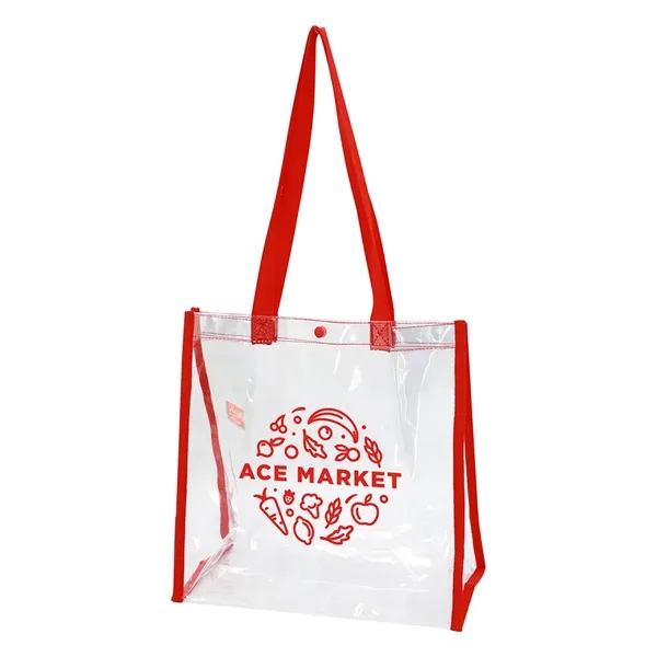 Game Day PVC Tote Bag - Game Day PVC Tote Bag - Image 4 of 4