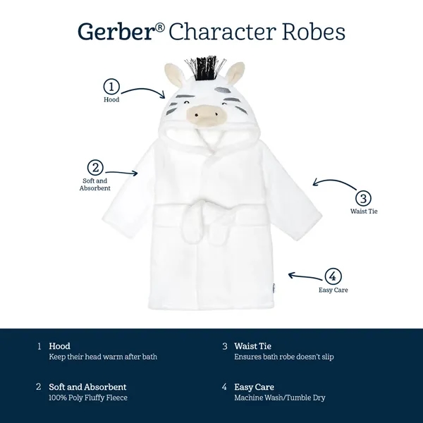 Baby Neutral Hooded character robes - Baby Neutral Hooded character robes - Image 5 of 7