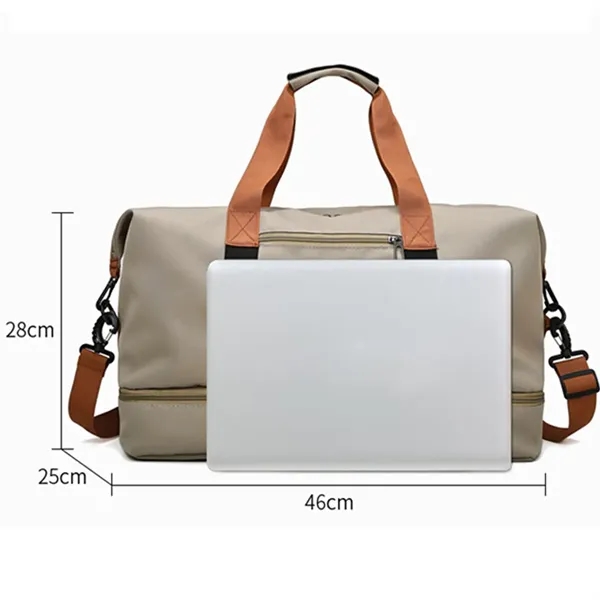 Dry wet separation Compartment Duffel Gym Bag - Dry wet separation Compartment Duffel Gym Bag - Image 2 of 7