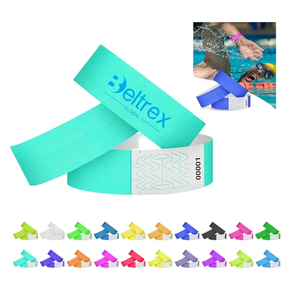 Disposable Waterproof Wristband with Anti-Tamper Code - Disposable Waterproof Wristband with Anti-Tamper Code - Image 1 of 22