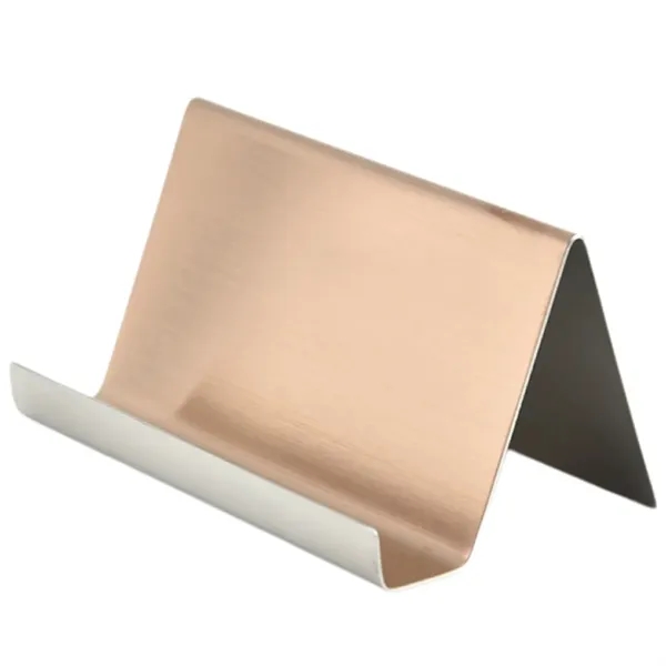Stainless Phone Steel Business Display Stand Card Holders - Stainless Phone Steel Business Display Stand Card Holders - Image 2 of 4