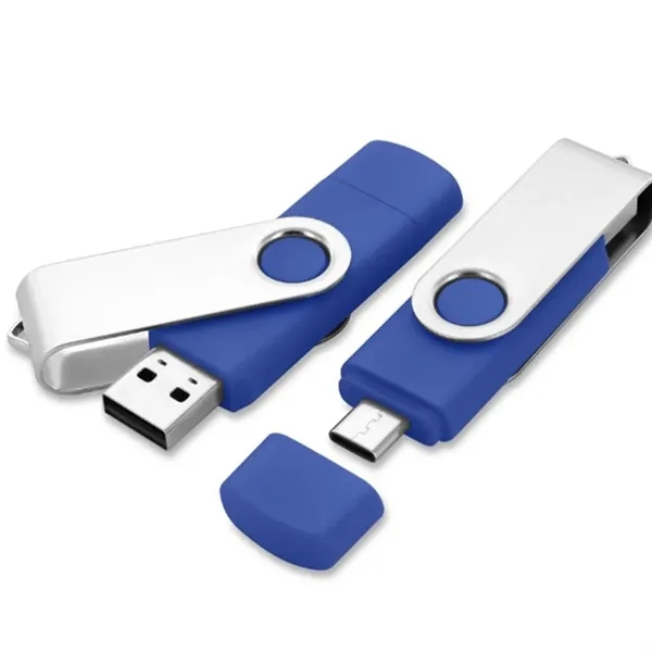 16GB Type-C 2-in-1 Mobile USB 3.0 Flash Drive - 16GB Type-C 2-in-1 Mobile USB 3.0 Flash Drive - Image 2 of 2