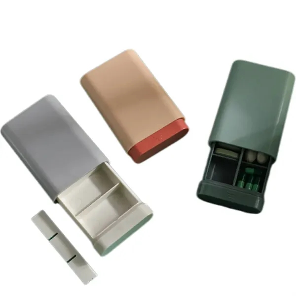 Portable Pill Organizer Travel Medicine Packaging Box - Portable Pill Organizer Travel Medicine Packaging Box - Image 4 of 6