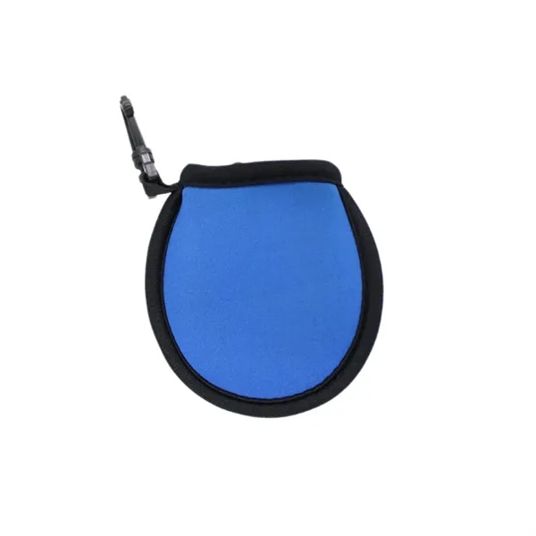 Portable Pocket Golf Ball Protective Black Cleaning Pouches - Portable Pocket Golf Ball Protective Black Cleaning Pouches - Image 5 of 6