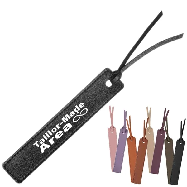 Personalized Handmade Leather  Black Bookmarks - Personalized Handmade Leather  Black Bookmarks - Image 0 of 4