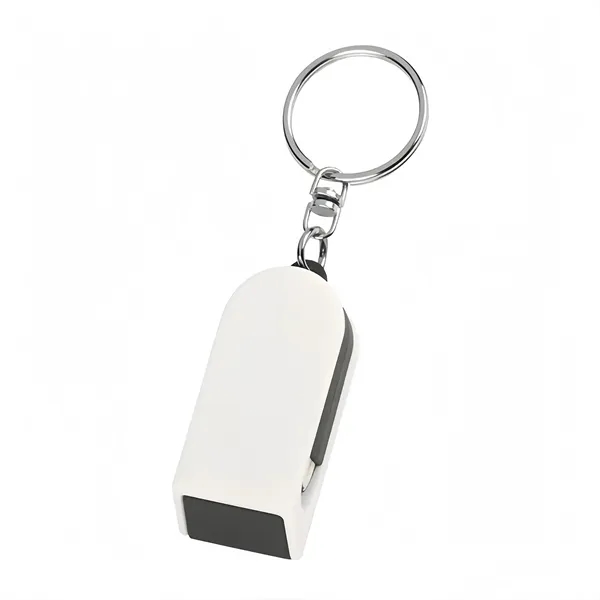 Keychain Phone Stand With Screen Cleaner Custom Logo Stock - Keychain Phone Stand With Screen Cleaner Custom Logo Stock - Image 3 of 8