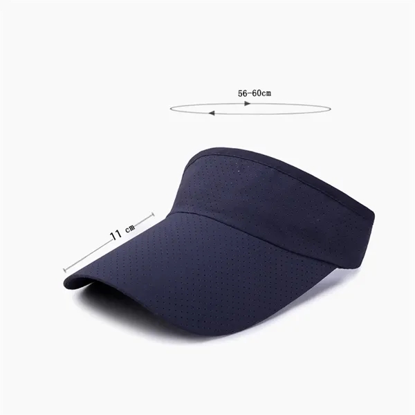 Sports Headband Visor Sun Baseball Hats Black Caps - Sports Headband Visor Sun Baseball Hats Black Caps - Image 1 of 5