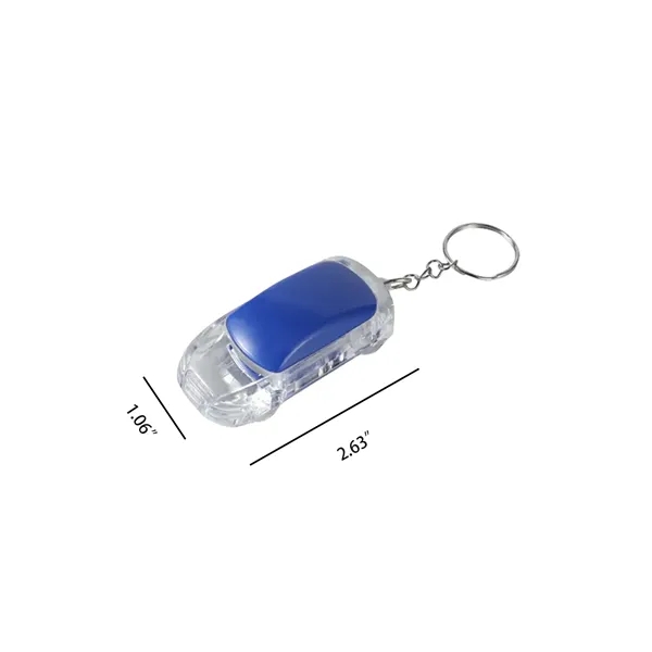 LED Light Up Car Keychain with Customizable Logo In Stock - LED Light Up Car Keychain with Customizable Logo In Stock - Image 1 of 7
